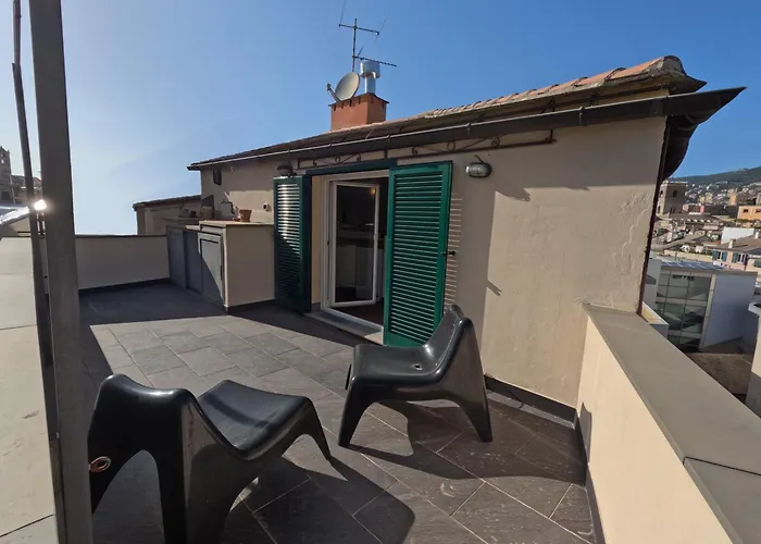 Daire Terrazzaconvista - Sui Tetti Della Citta Vecchia Cenova