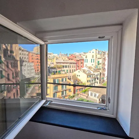 Terrazzaconvista - Sui Tetti Della Citta Vecchia Génova